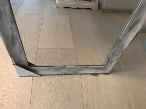 specchio da parete mirror shabby chic 40x140