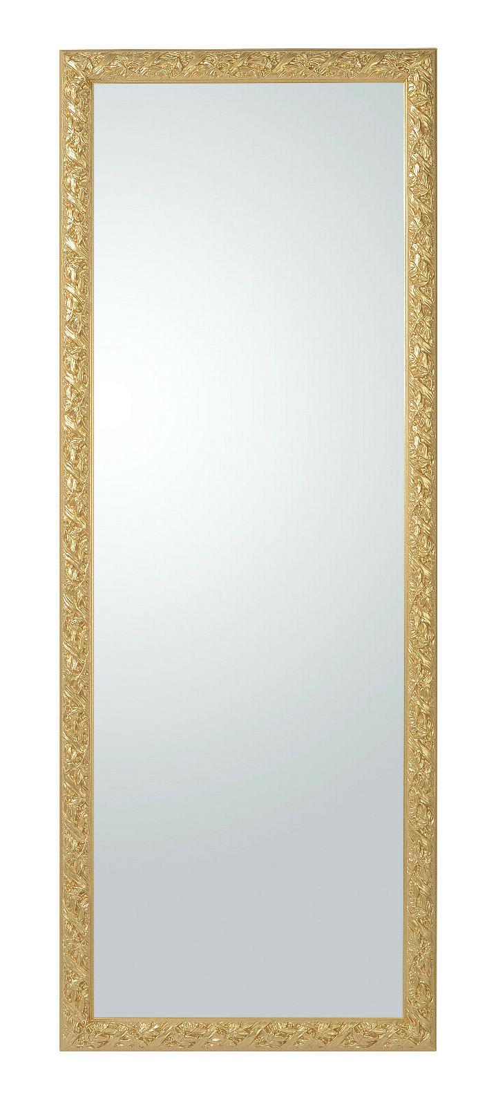 specchio da parete oro antico 55x145 cornice