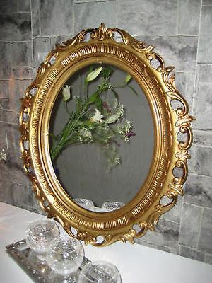 specchio da parete oro antico barocco 58x68