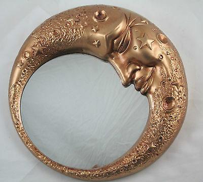 specchio da parete oro luna 32 cm