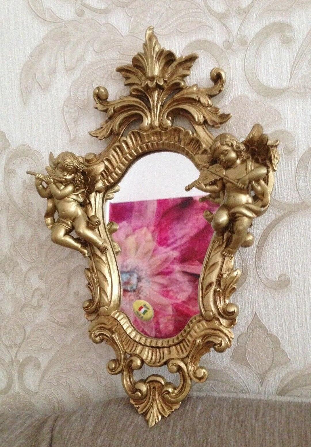 specchio da parete oro oro bianco barocco