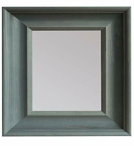 specchio da parete quadrato decorativo con cornice