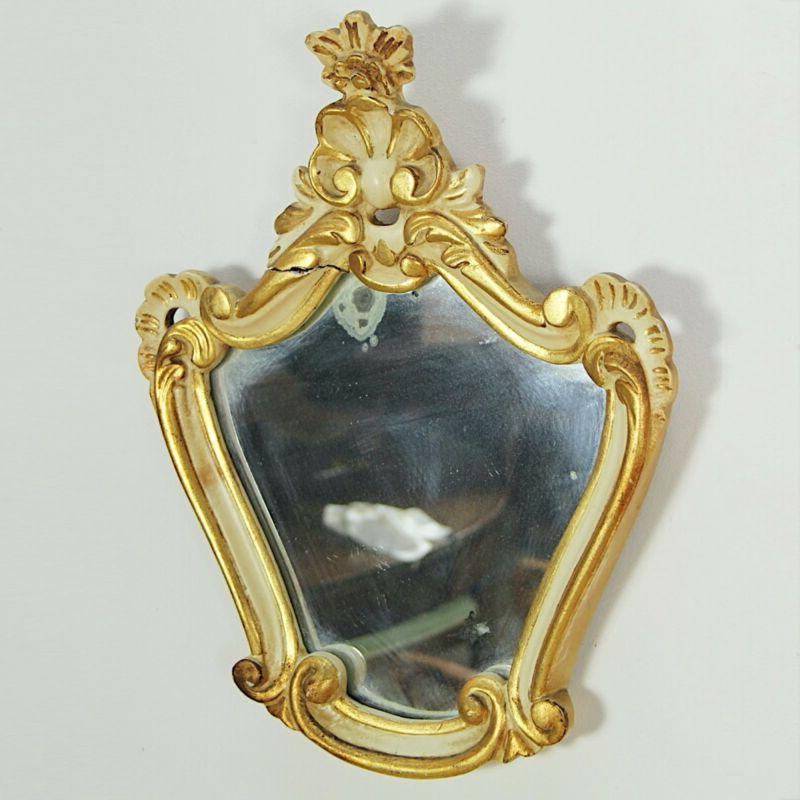 specchio da parete veneziano vintage antica piccola