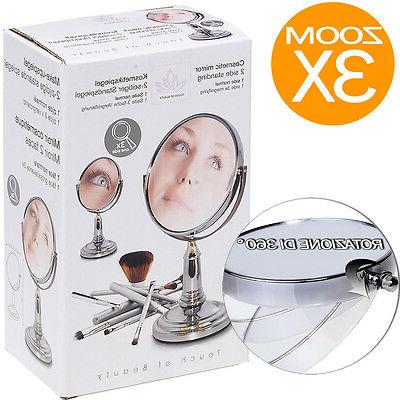 specchio da tavolo zoom 3x con supporto