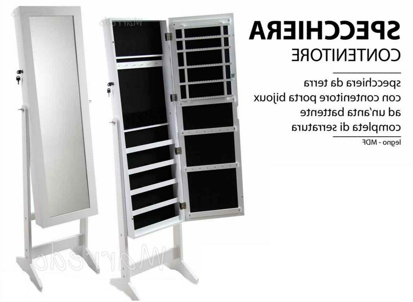 specchio da terra 160 42 37cm specchiera