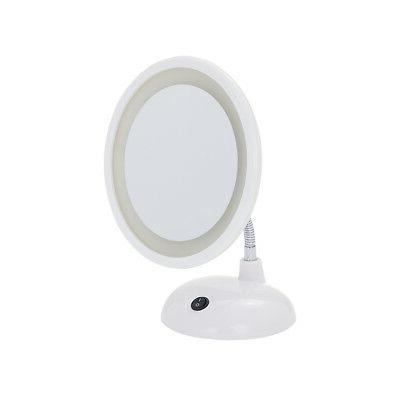 specchio da trucco style con base di