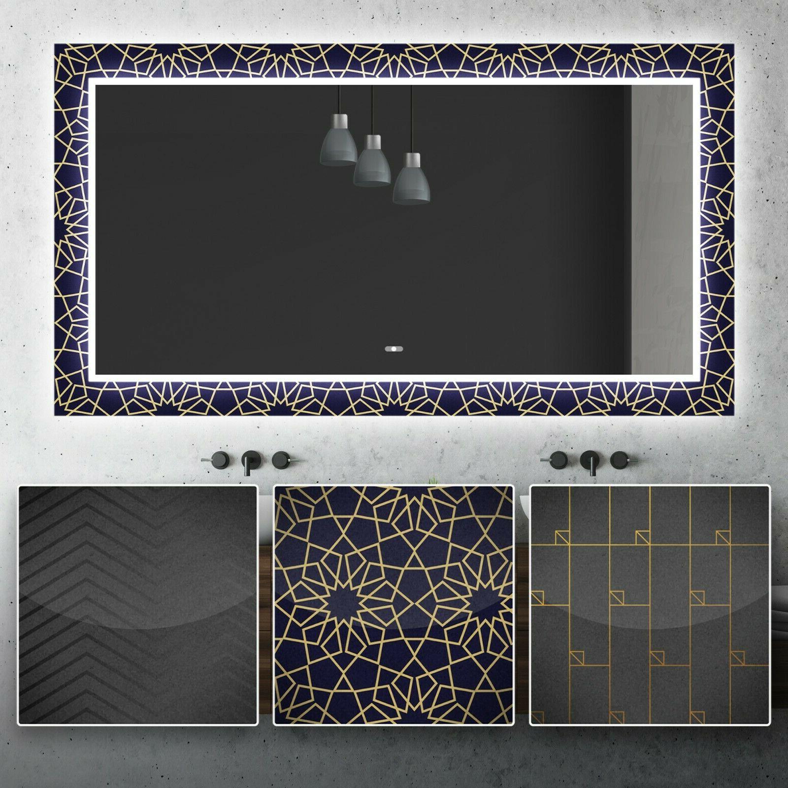 specchio decorativo con controluce led su misura