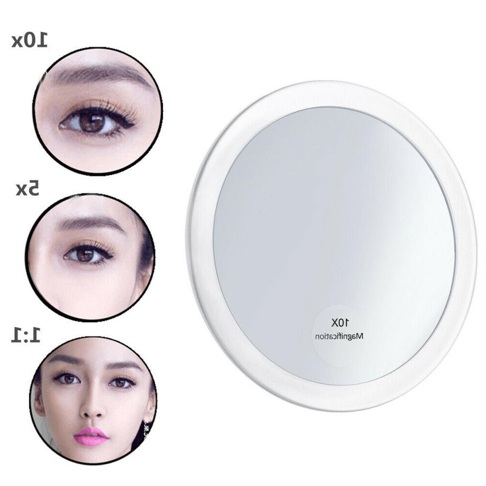 specchio di trucco specchio 10x ingranditore con