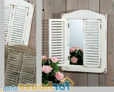 specchio finestra porte legno 53 x 39