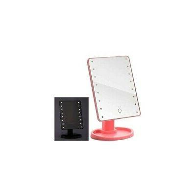 specchio hollywood make up rosa luminoso con