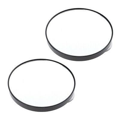 specchio ingranditore 2 pezzi nero 10x per