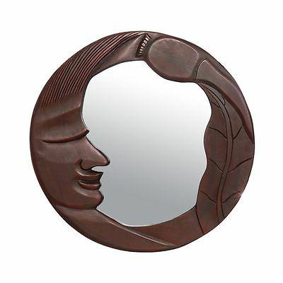 specchio legno luna grande 62x61 cm 1tl0838