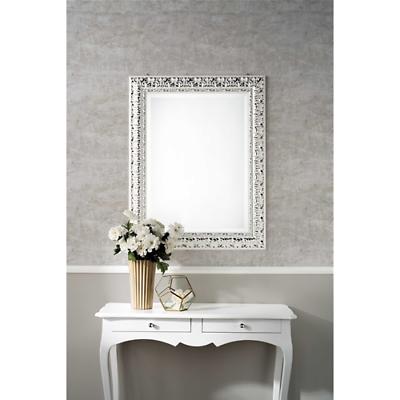 specchio magneto con cornice in legno