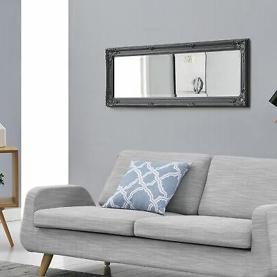 specchio muro bagno legno barocco stile country