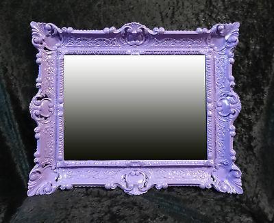 specchio muro console vassoio da 56x46 antico