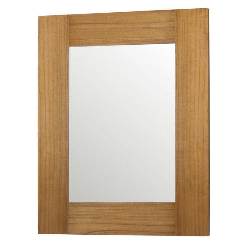 specchio new vintage etnico legno 80x100 industrial