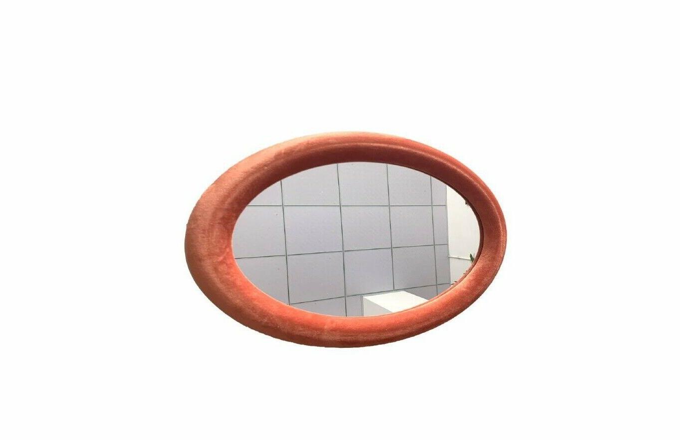specchio ovale cornice velluto incorniciato specchi da