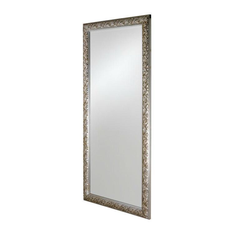 specchio parete grande barocco classico foglia argento