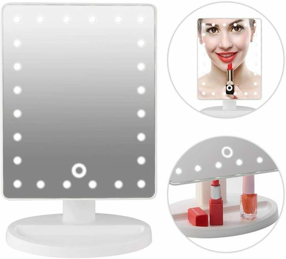 specchio per il trucco a rotazione libera