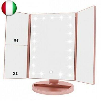 specchio per il trucco con luce 1x