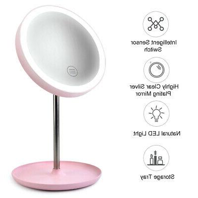 specchio per trucco led lampada da tavolo