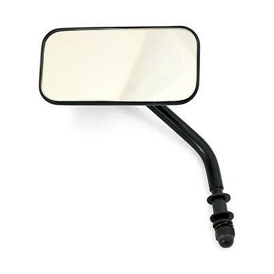 specchio quadrato piccolo braccio corto nero per