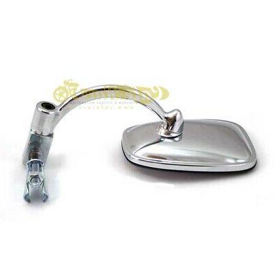 specchio retrovisore bar end cromato cafe race