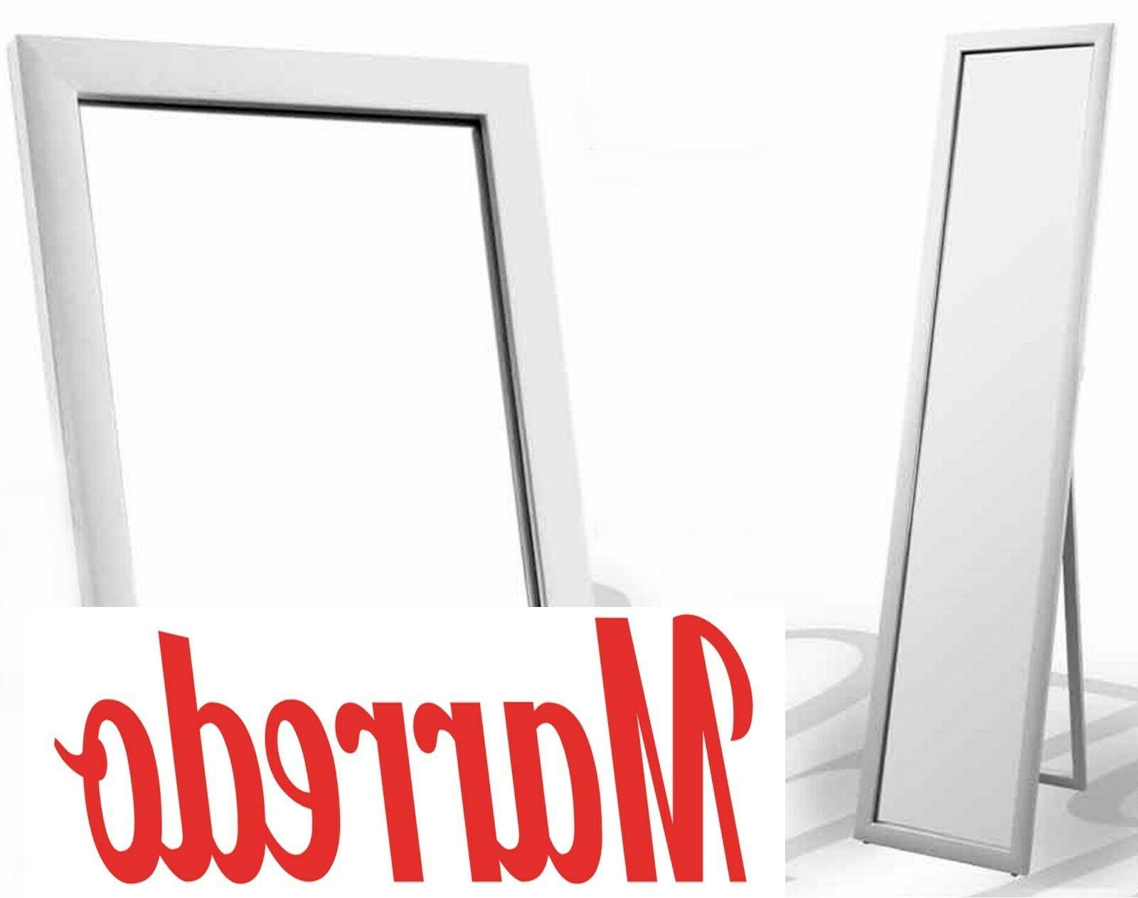 specchio rettangolare h150 33 cm specchiera legno