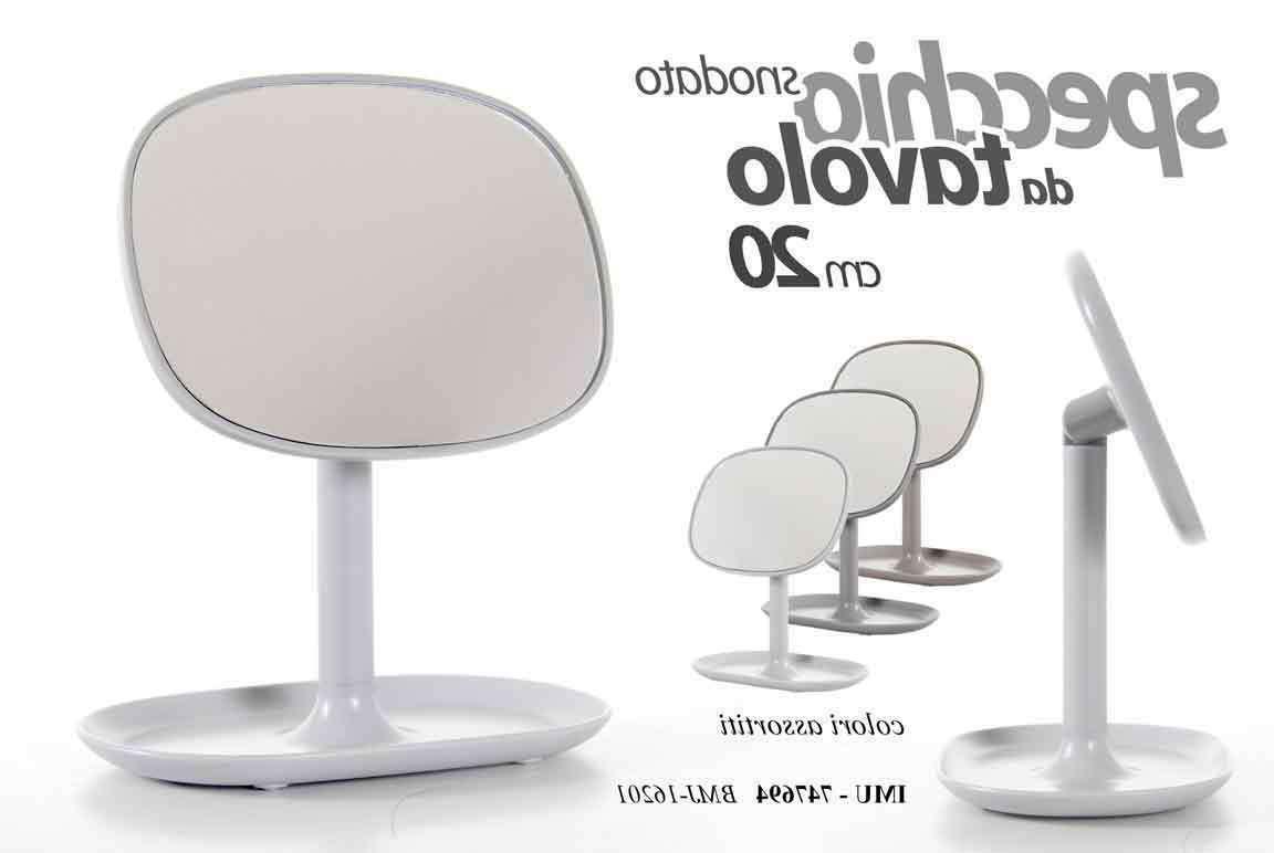 specchio snodato da tavolo 20 cm utilissimi