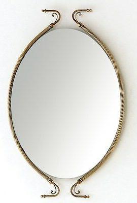 specchio specchiera per bagno con cornice in