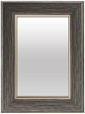 specchio telaio spazzolato 6 x 4 pezzi
