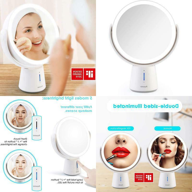 specchio trucco led specchio ingranditore 10x 1x