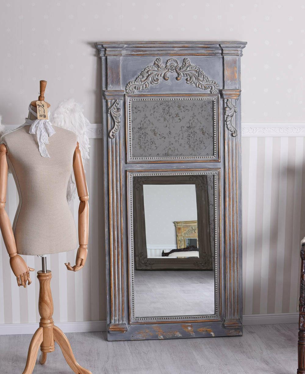 trumeau specchio impero muro 160 x 80cm