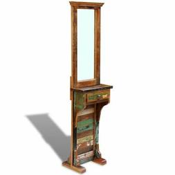 O Da Salone Elegante Legno Massello Di Recupero 47x23x180 Cm