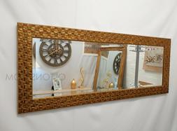 O Da Parete Smussato Oro Antico Mosaico Legno