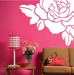 Lusso Fiore Rosa Vinile Adesivi Da Parete / Da Muro, Decalco