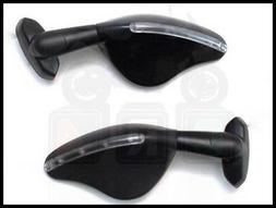 Neri Retrovisori Frecce Led Moto Universali Carenate