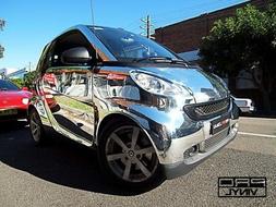 O Cromo Silver Tuning Auto Moto Scooter