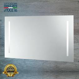 O Luce Led 8w/14w Superior 2 Bande Sabbiate Verticali Anche 
