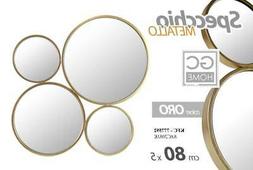 Composizione In Metallo Decorativi 80*5 Cm Colore Oro Kfc-77