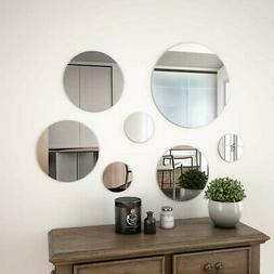 Da Parete 7 Pz In Vetro Circolare