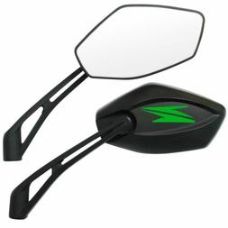 Specchietti Manubrio Infinity Logo Verde Z800 Z 800 Z800e Na