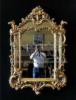 Era Classica Stile Antico Oro Specchio Molato Barocco Da Par