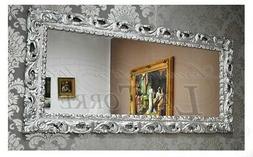 Era Cornice Traforata Quadro In Legno Pino Foglia Argento St