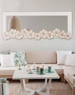 Era Eden Laccata Avorio Dipinta A Mano In Rilievo L.72 X H.1