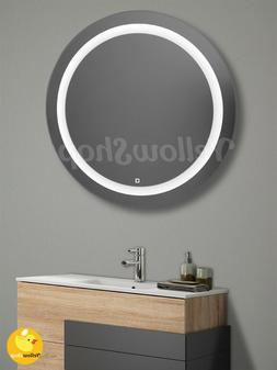 Era Led &Oslash; 78 Specchio Tondo Retroilluminato Bagno Luce Touc