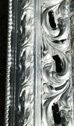 Era Moderna Traforata Foglia Argento Arredo Sala Ingresso 70