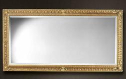 Era Rettangolare Art-design Con Cornice In Legno Finitura Or