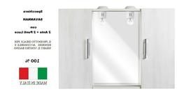 Era Savannah - Specchio Bagno Con Pensili