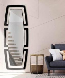 Era Totem Laccata Nero Specchio Filo Lucido L.70 X H.180 Pin